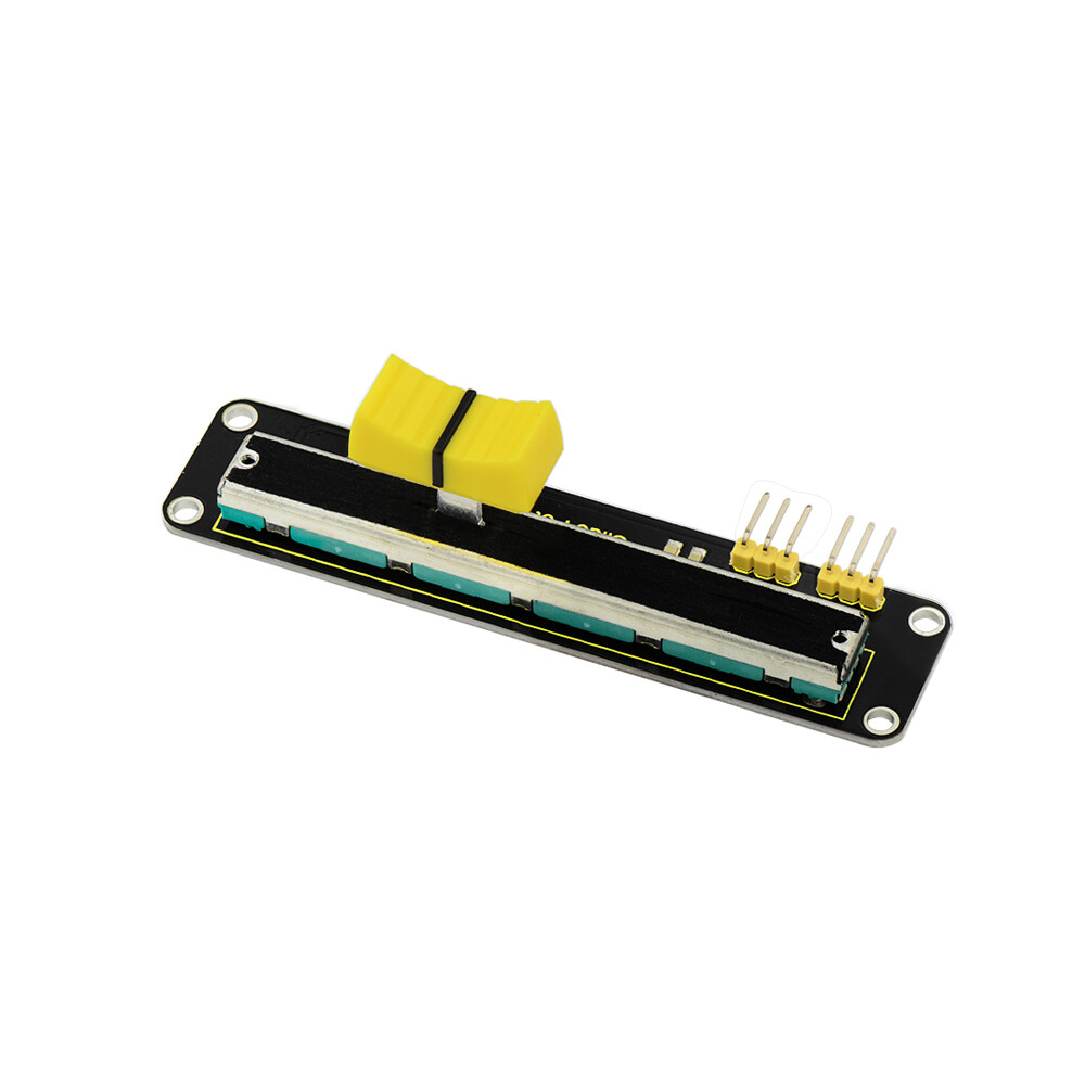 Keyestudio Slide Potentiometer Modul für Arduino, Dualer analoger Ausgang