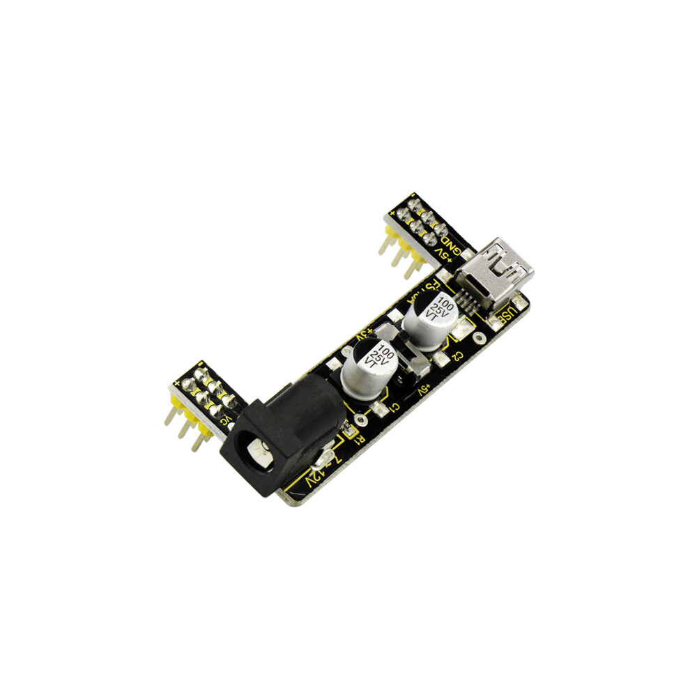 Keyestudio Strømforsyningsmodul til MB102 Breadboard 3.3V 5V