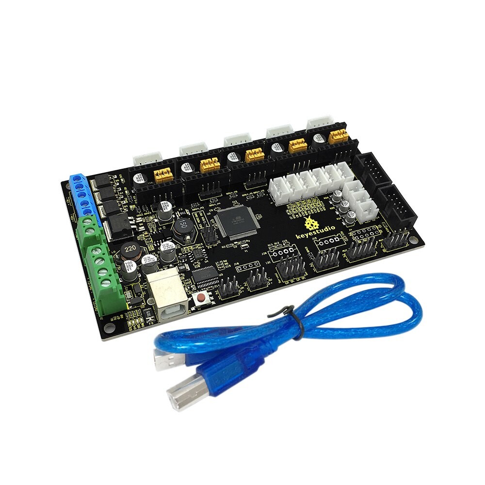 Keyestudio MKS Gen V1.4 3D-printer controller board til Arduino Mega RAMPS 1.4 A4988 DRV8825 driver