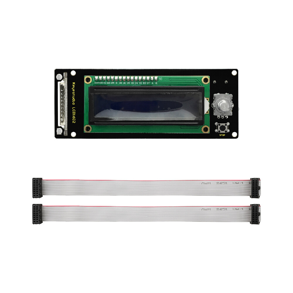 Keyestudio LCD1602 Display 3D Modul für Arduino 3D Drucker mit SD-Karten-Slot Kabel