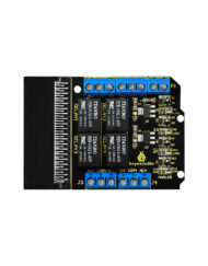 Keyestudio Relæ Breakout Board til BBC Micro:Bit, 4-vejs 5V relæmodul