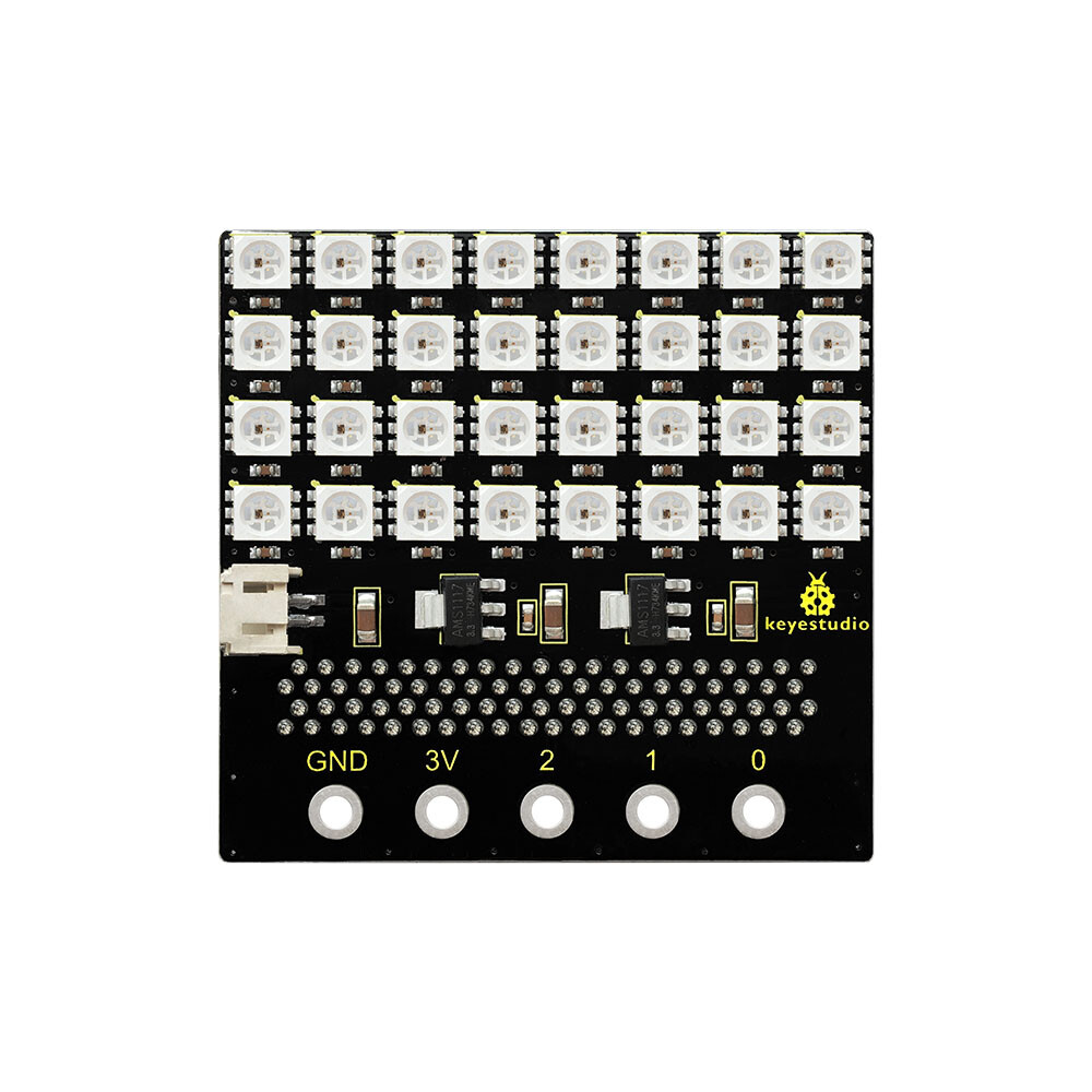 Keyestudio SK6812 Dot Matrix Skærm til Micro:bit 8x4 LED 32Bit
