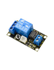 Keyestudio 1-kanals 12V relæmodul til Arduino med knapstyring