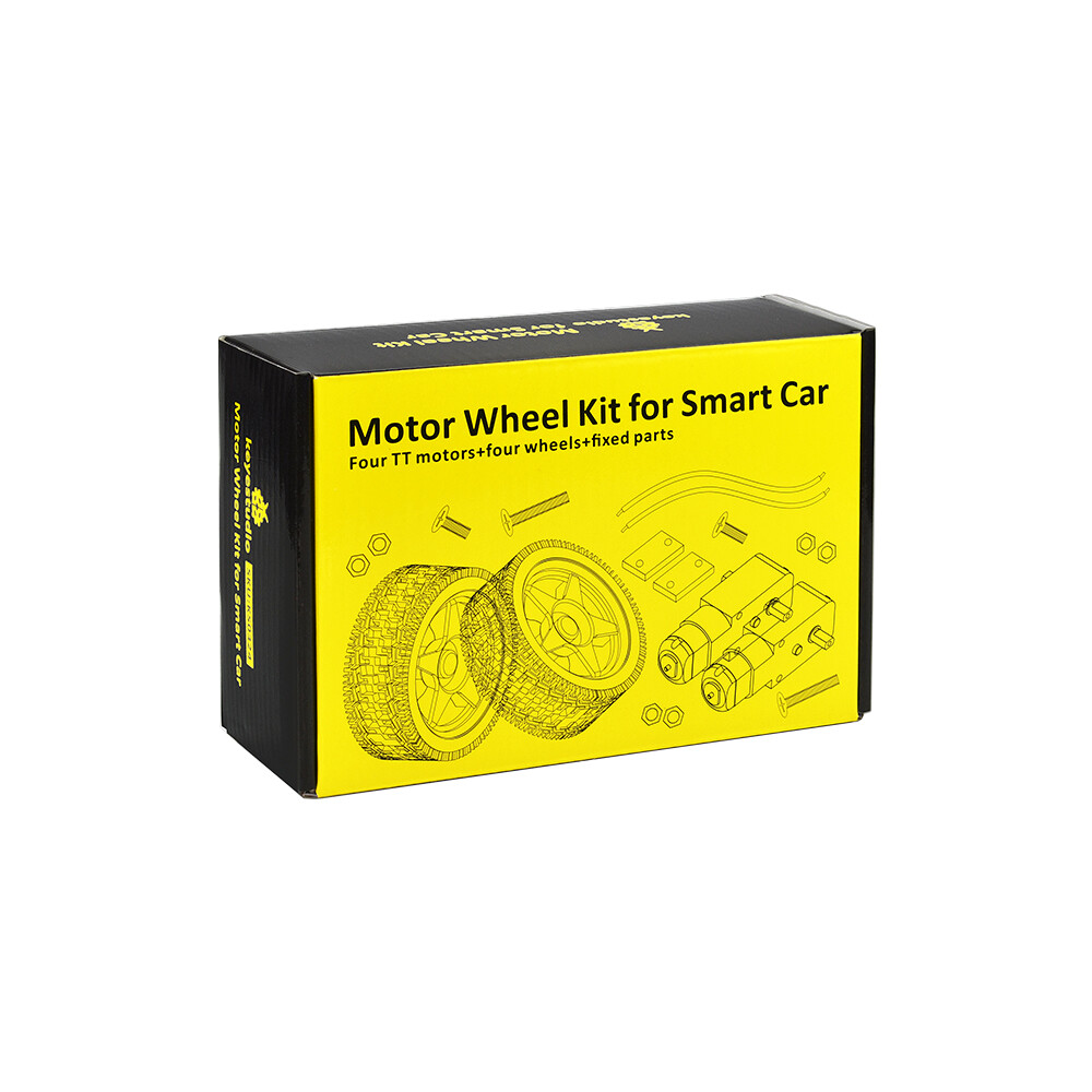 Keyestudio Motorhjul-kit til smart bil Smart Car Accessoirer