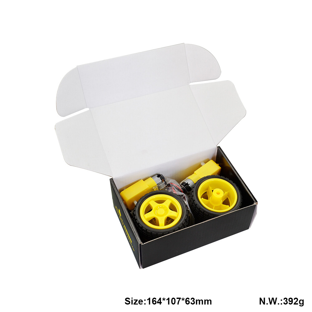 Keyestudio Motorhjul-kit til smart bil Smart Car Accessoirer