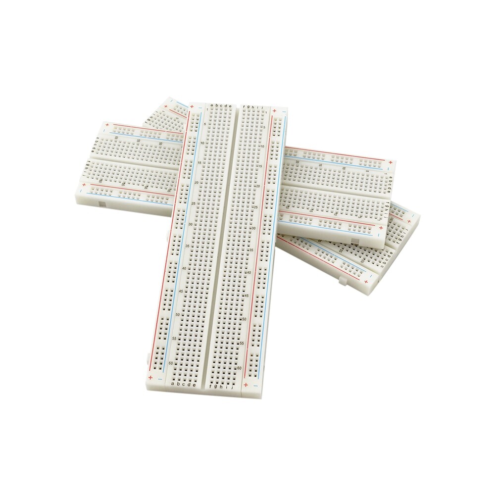 Keyestudio 3x Breadboard 830 Point Breadboard MB-102 for Arduino, uden lodning