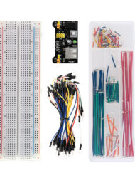 Keyestudio DIY Starter Kit til Arduino med MB102, 830 huller breadboard, jumper kabler, strømforsyningsmodul