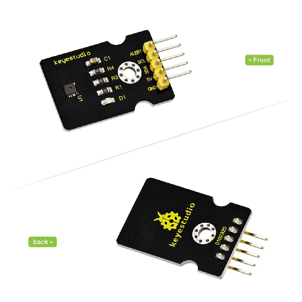 Keyestudio SHT31 Temperatur- og Fugtighedssensormodul til Arduino