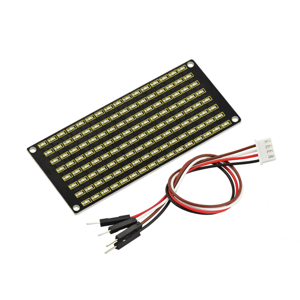 Keyestudio 8x16 LED Dot Matrix Board for Arduino med PH2.54 stik