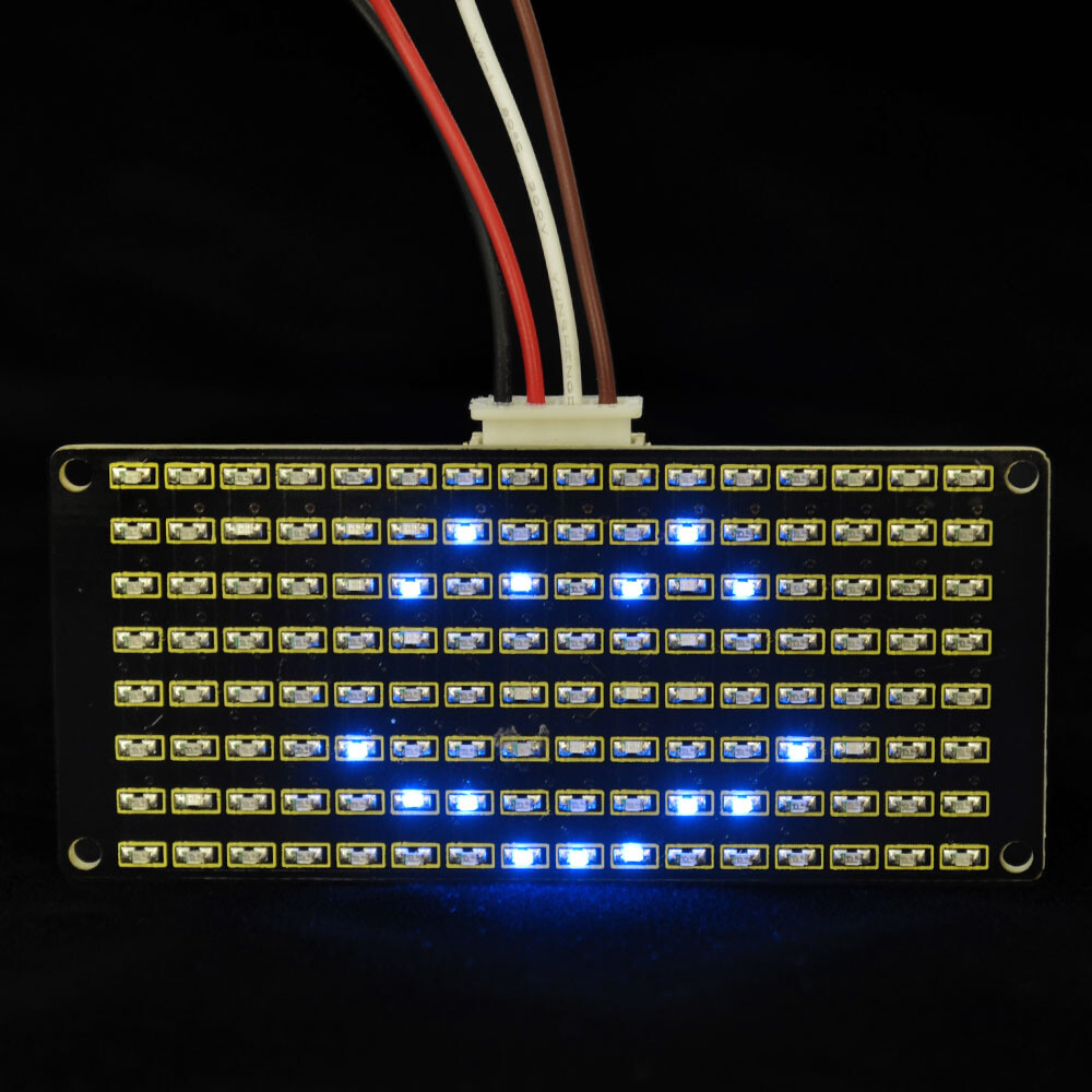 Keyestudio 8x16 LED Dot Matrix Board for Arduino med PH2.54 stik