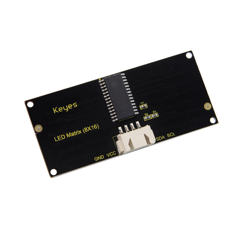 Keyestudio 8x16 LED Dot Matrix Board for Arduino med PH2.54 stik