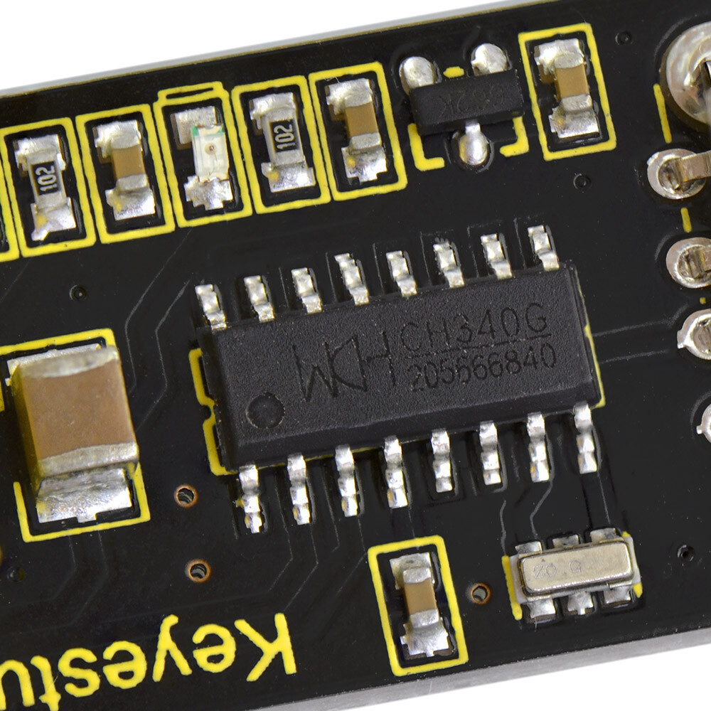 Keyestudio ESP-01S WiFi til USB-modul kompatibelt med Arduino, kompatibel med ESP8266