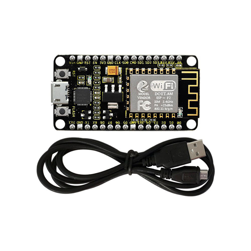 Keyestudio ESP8266 WI-FI Udviklingskort CP2102-GMR til Arduino med kabel