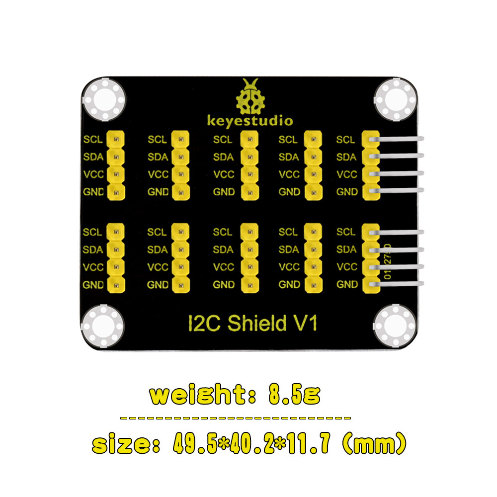 Keyestudio I2C Interface Konverterplade V1 til Arduino