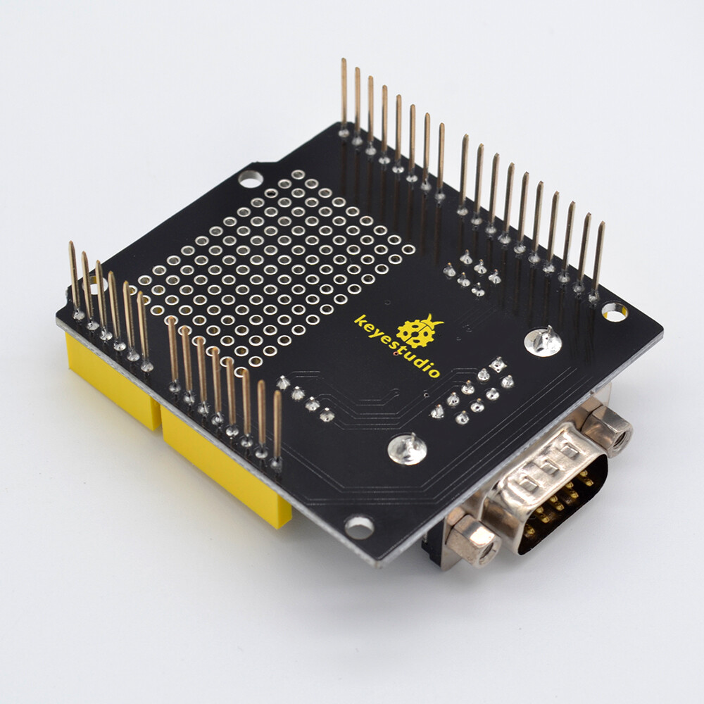 Keyestudio RS232 til TTL konverteringsskærm kompatibel med Arduino Uno