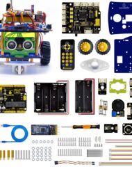 Keyestudio Desktop Mini Bluetooth Smart Robot Car Kit V3.0 for Arduino Robot STEM Mixly