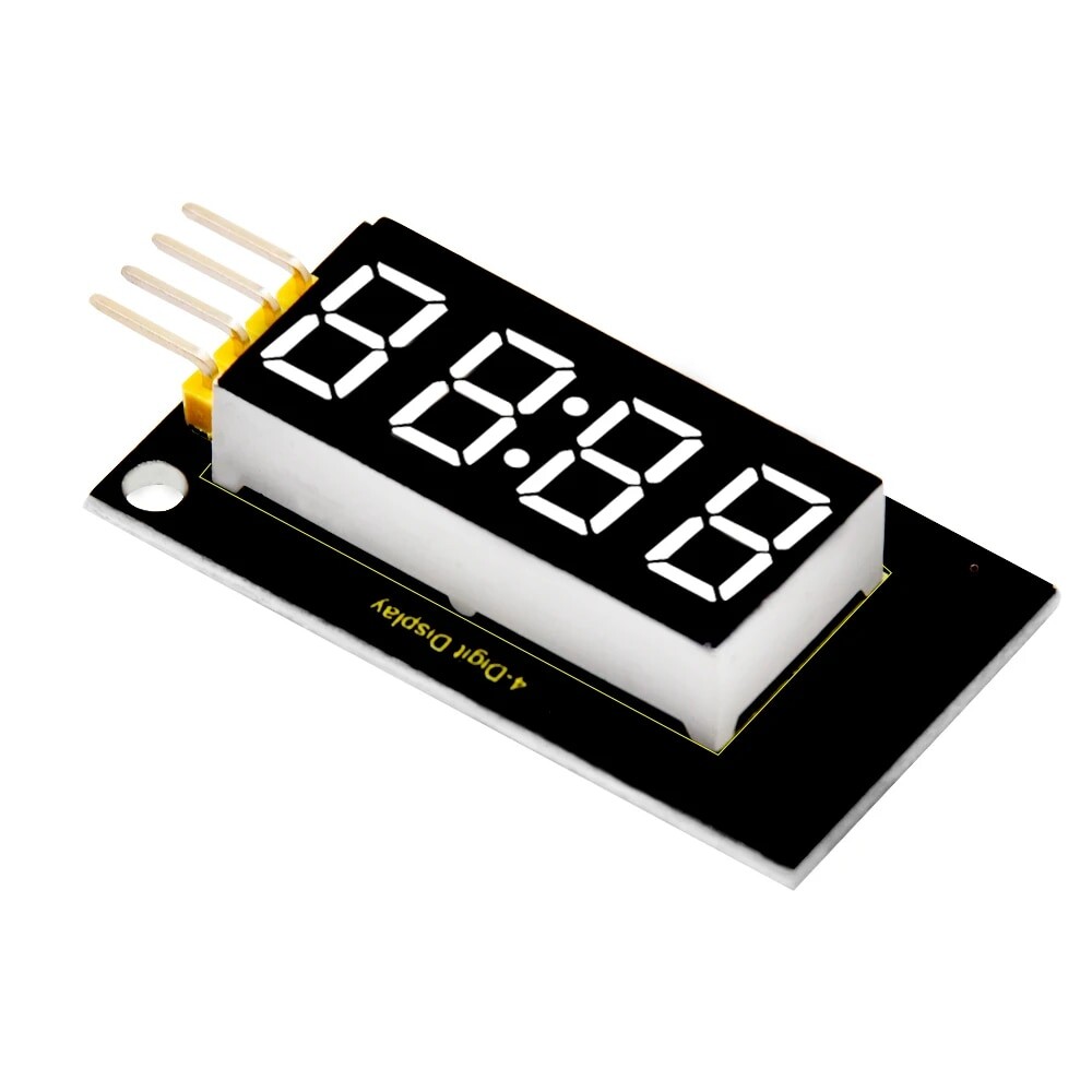 Keyestudio 4-stifts LED-displaymodul TM1637 til Arduino