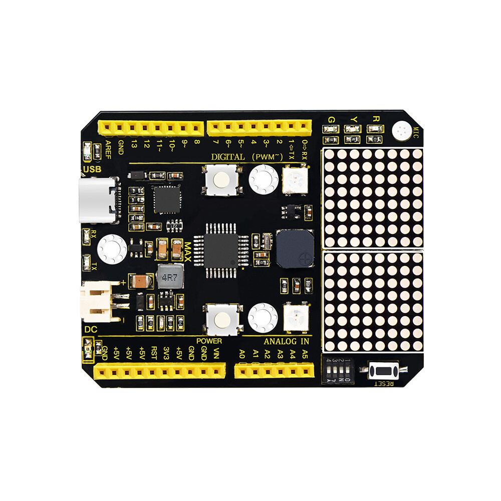 Keyestudio MAX Udviklingskort kompatibelt med Arduino UNO Type C