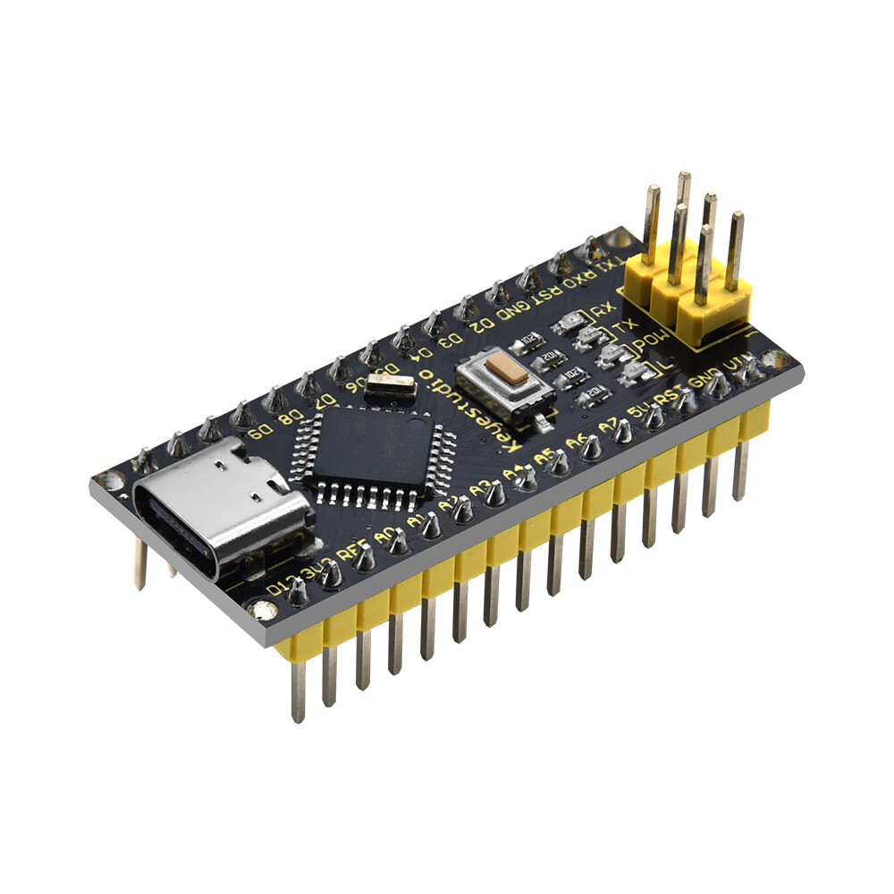 Keyestudio NANO PLUS Udviklingskort Kompatibelt med Arduino Nano