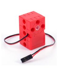 Keyestudio 2KG Rød gearmotor 3,3V til 6V 45 omdrejninger pr. minut