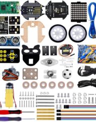 Keyestudio 3-i-1 Beetlebot Robotbil STEM Uddannelse DIY Kit til Raspberry Pi Pico Kompatibel med LEGO+Projekter