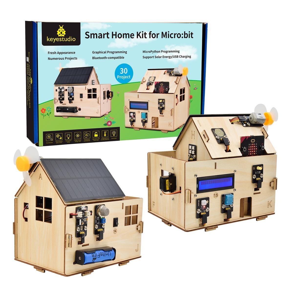 Keyestudio Smart Home Kit uden micro:bit-kort