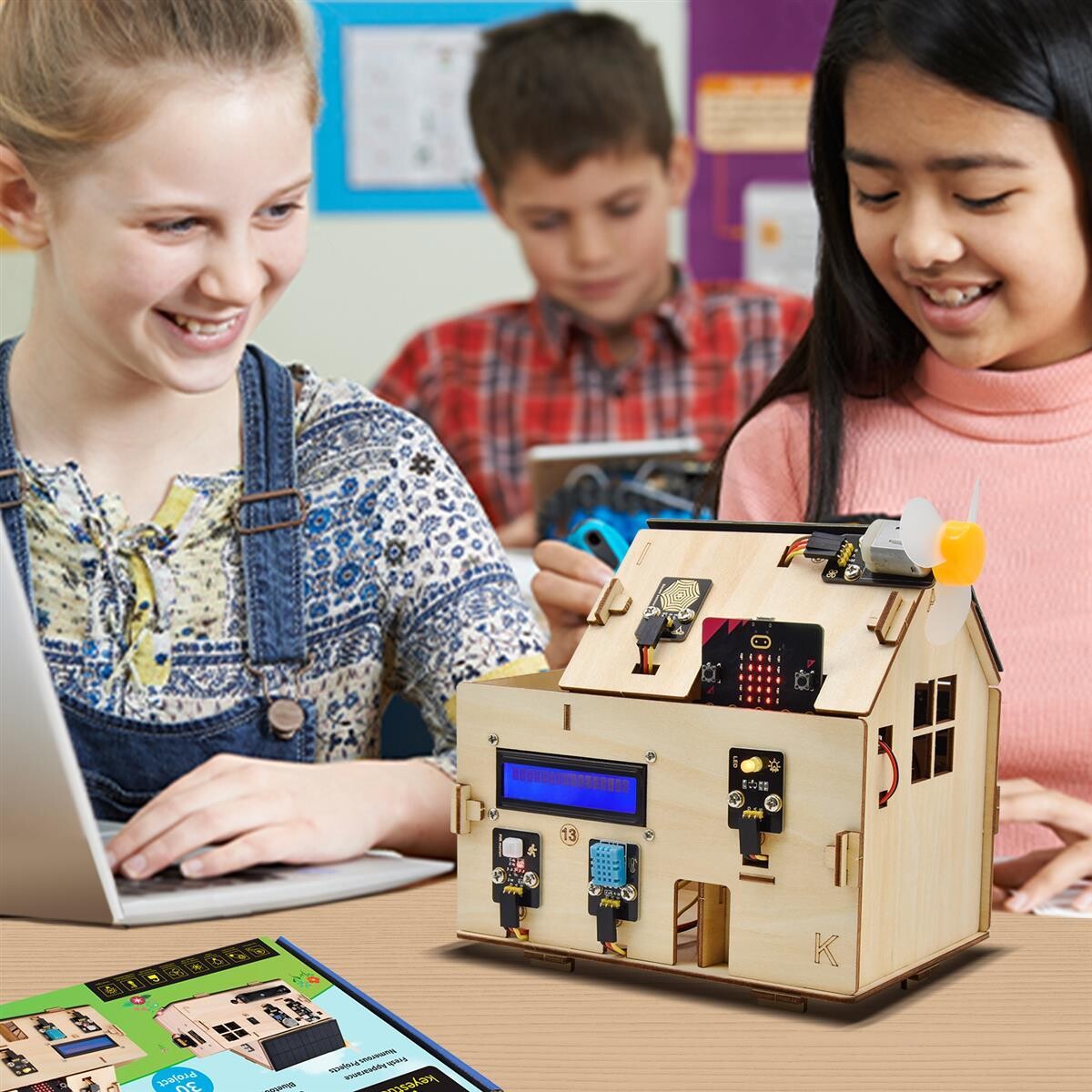 Keyestudio Smart Home Kit uden micro:bit-kort