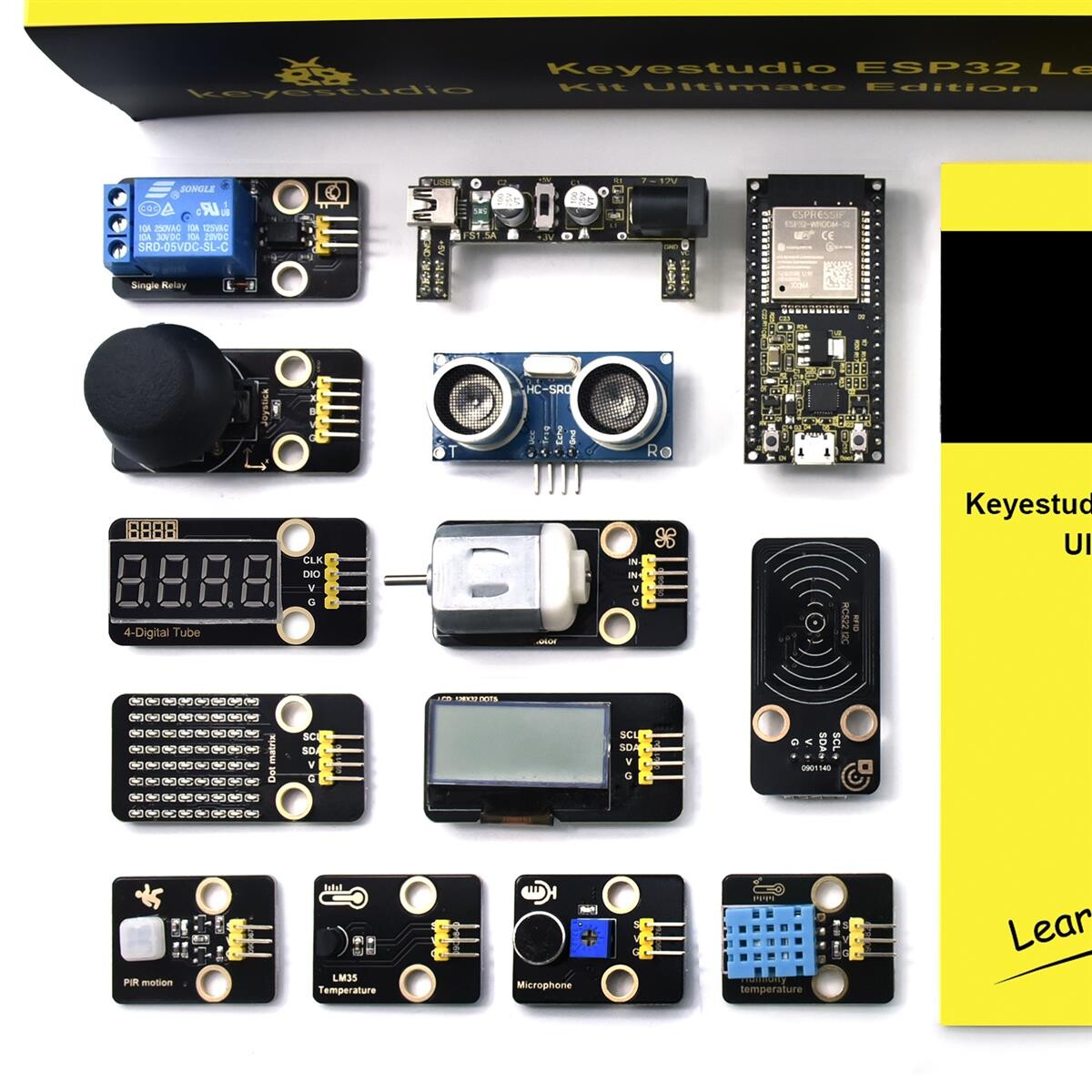 Keyestudio ESP32 Learning Kit Ultimate Edition Starter Module Kit DIY Programmeringskit