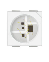 OPSCO 1500 x RGB LED med IC SK6812 SMD 3535 4 PIN SK6812MINI-1500