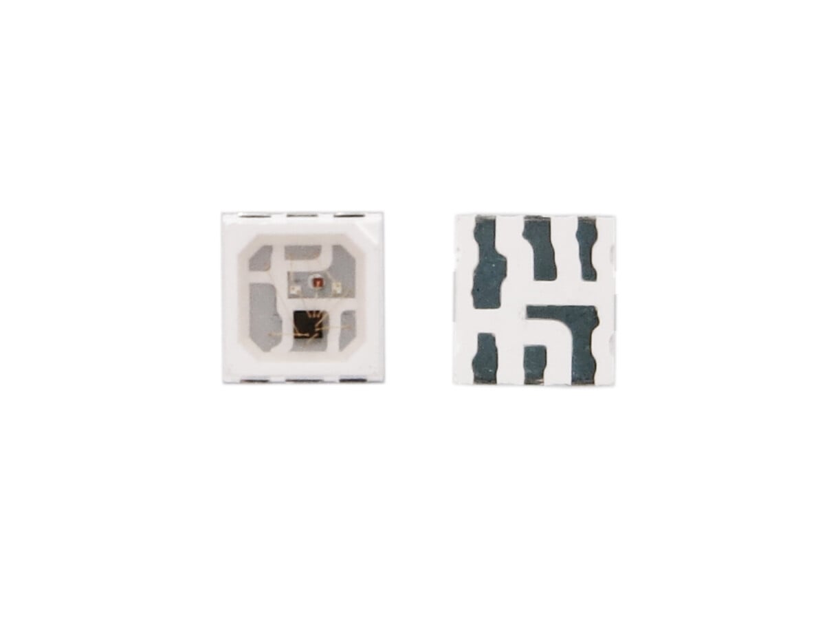 OPSCO 10 x RGB LED med IC SK6813 SMD 3535 4 PIN SK6813MINI-10