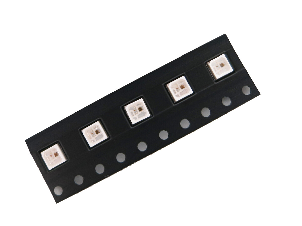 OPSCO 10 x RGB LED med IC SK6813 SMD 3535 4 PIN SK6813MINI-10