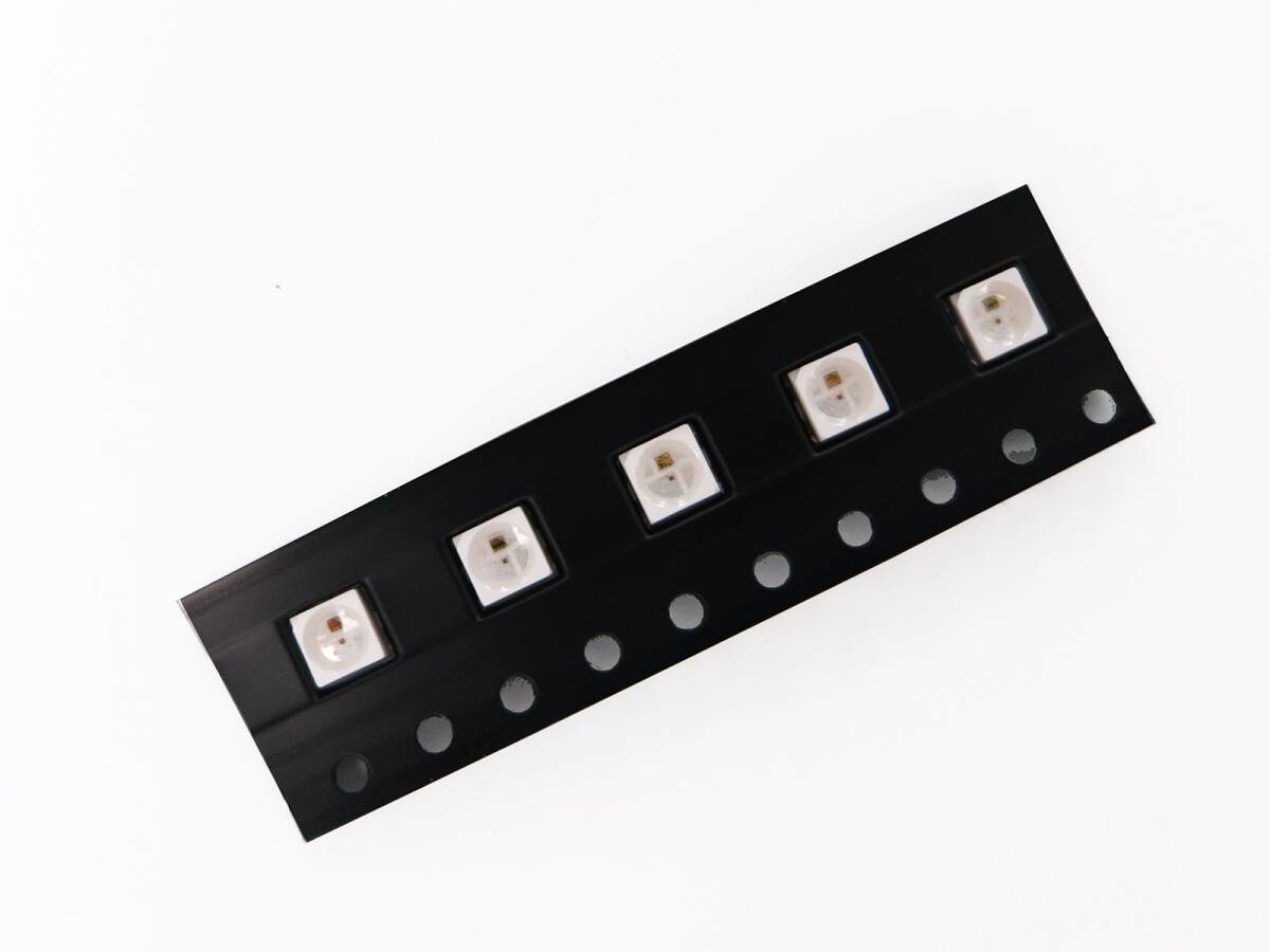 OPSCO 10 x RGB LED med IC SK6112 SMD 3535 4 PIN SK6112MINI-10