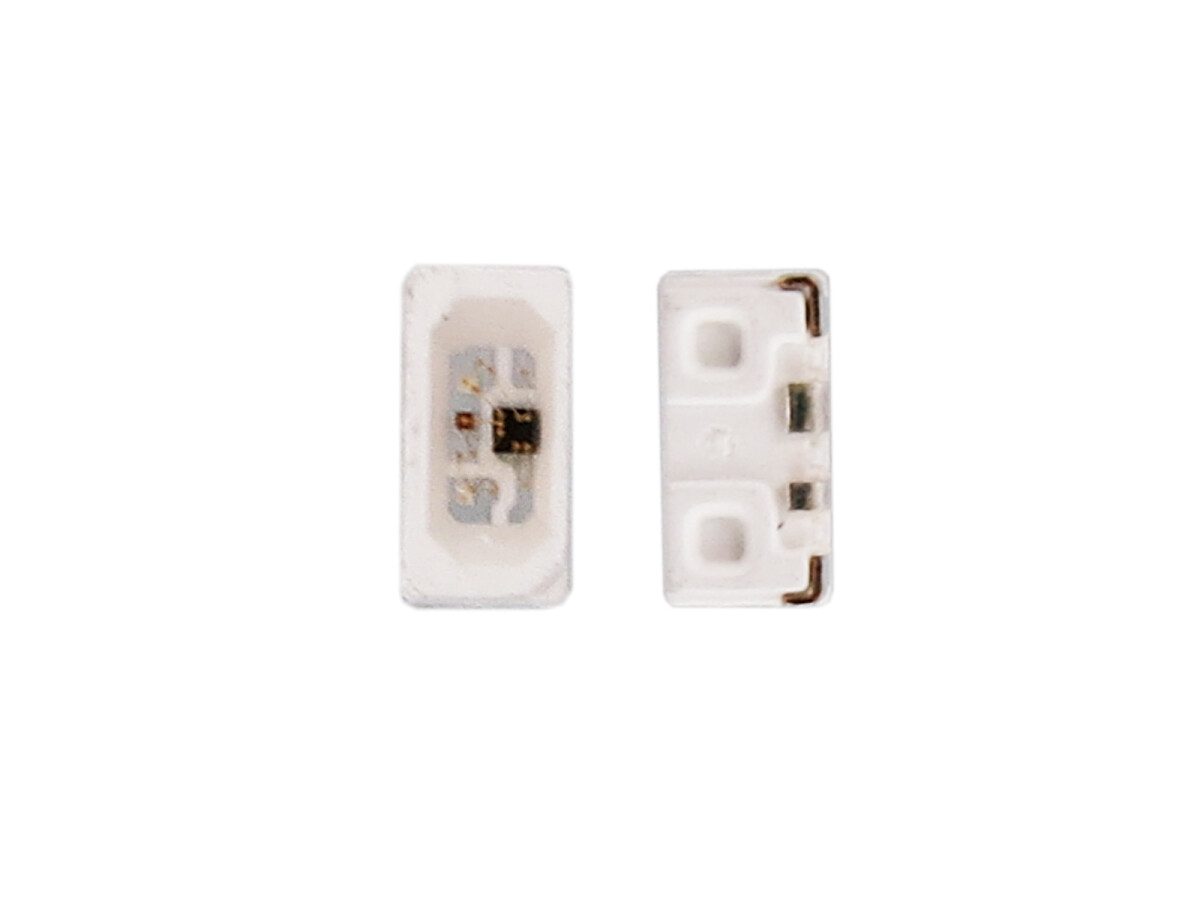 OPSCO 10 x RGB LED med IC SK6112 SMD 4020 4 PIN Sidelight SK6112SIDE-A-10