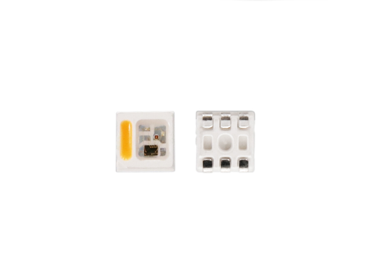 OPSCO 10 x RGBW LED med IC SK6812 SMD 3535 6 PINS 5500-10000K SK6812MINI-RGBW-BW-10