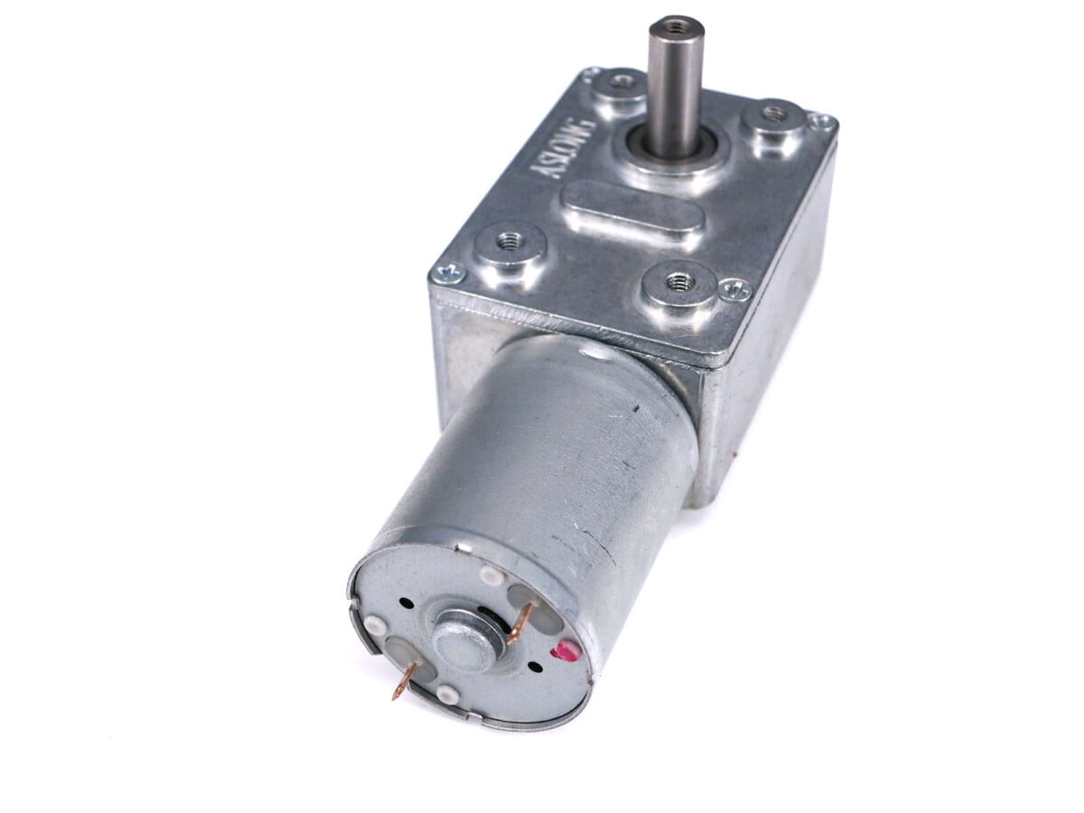 12V 6 mm drejekomponent DC-motor, skiftekasse, 18 RPM
