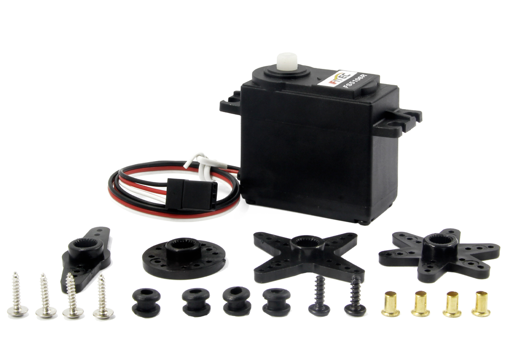 FEETECH 6V 6kg analog kontinuerlig roterende servomotor FS5106R