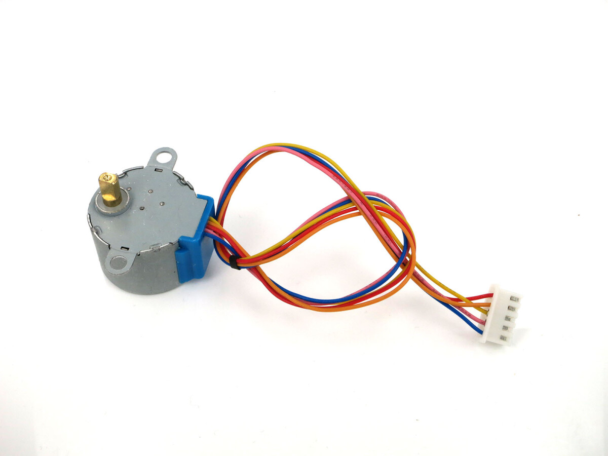 12V 28BYJ-48 Schrittmotor, 12VDC / 4 Phasen / 1/64 Trin