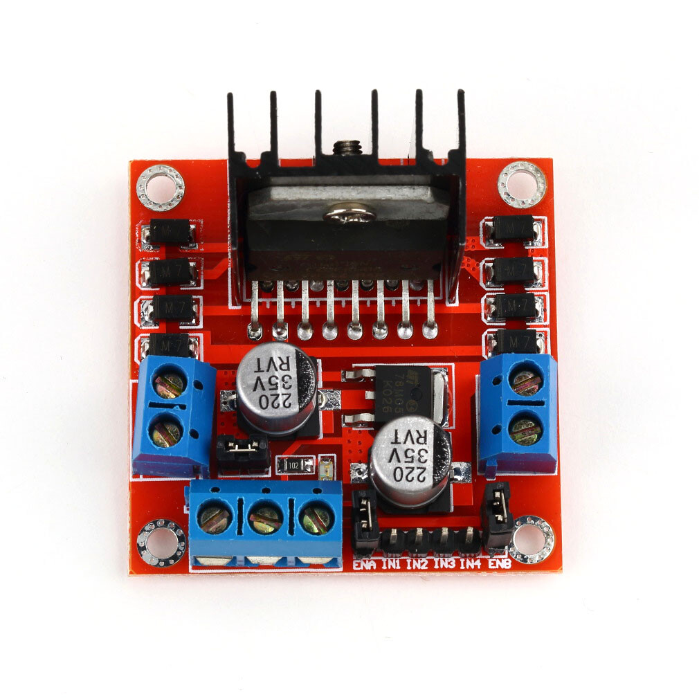 L298N H-Bro DC Stepmotor Driver Modul Schrittmotorsteuerung