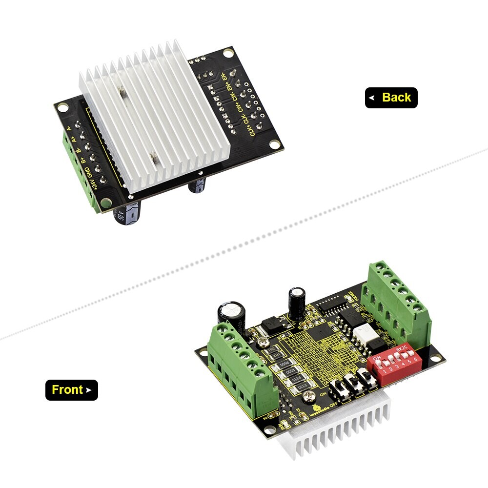 CNC Fræser, enkeltakset, 3A TB6560 Stepmotor, Schrittmotordriverboard