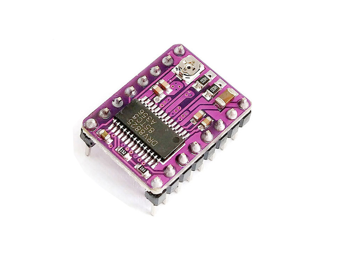 DRV8825 Trinnskiftdriver, Stepper Motor Driver, 3D Printer, Ramps, Reprap
