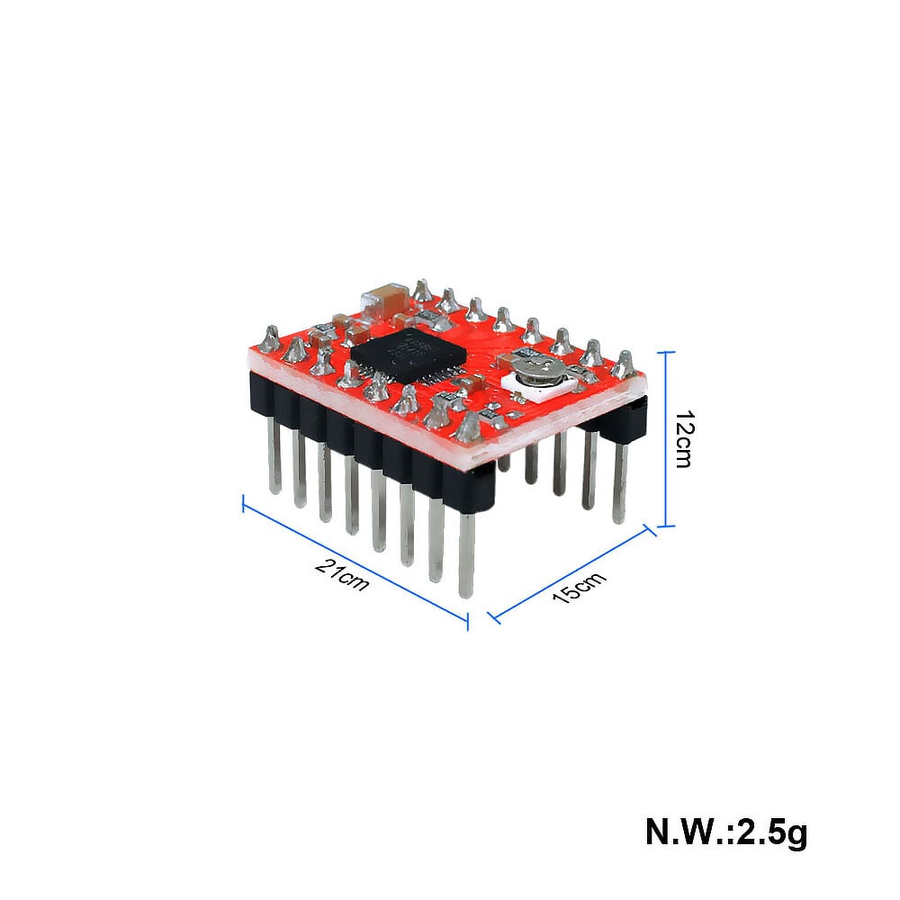 A4988 Kompatibel StepStick-Motordriver til 3D-printer