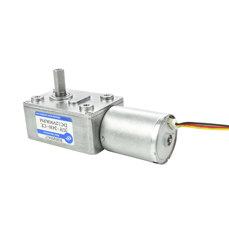 XYT 24V DC Motor, Gleichstrom, bürstenloser Getriebemotor JGY-2430, Schneckengetriebemotor, 13rpm