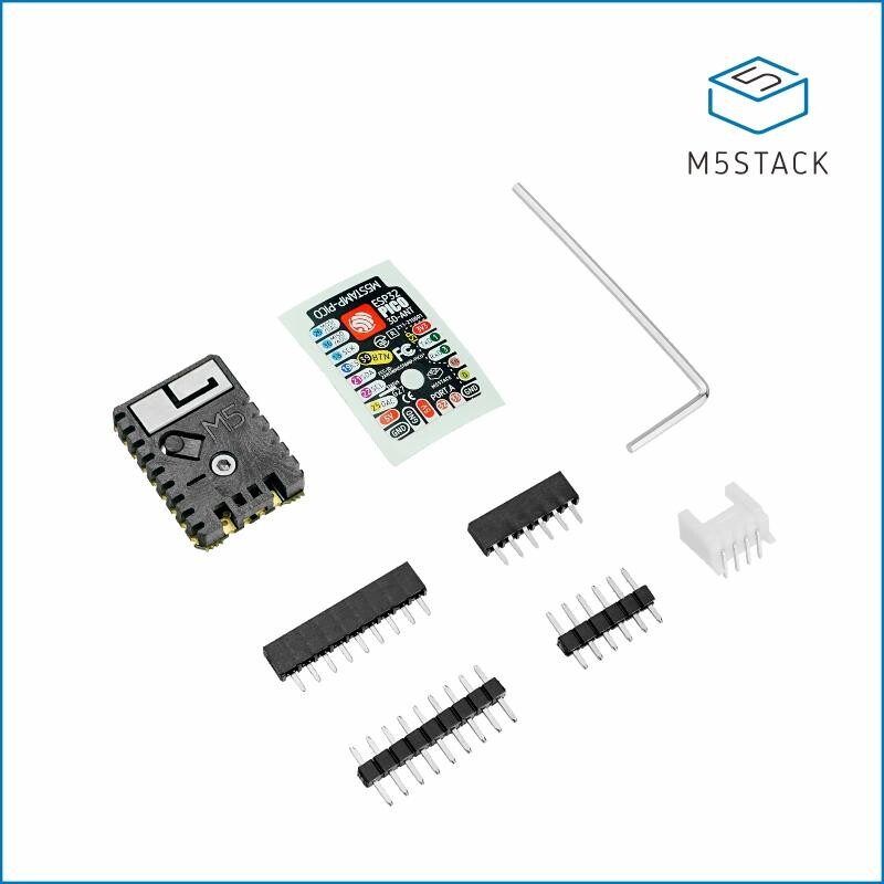 M5Stack M5Stamp Pico Mate med stikforbindelser Xtensa 32-bit LX6 mikroprocessor 240MHz