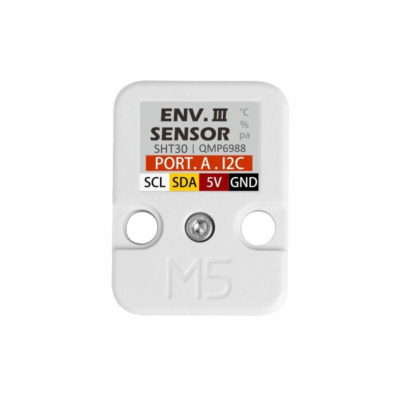 M5Stack ENV III Enhed med temperatur, fugtighed og lufttryksensor SHT30 QMP6988