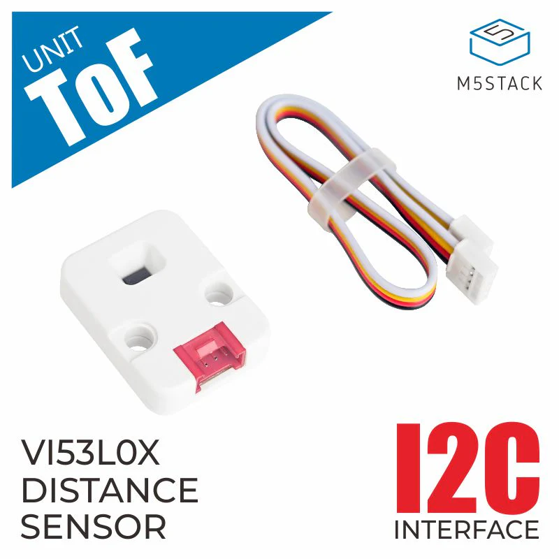 M5Stack Tid-of-Flight Afstandsmålingssensor Enhed (VL53L0X)