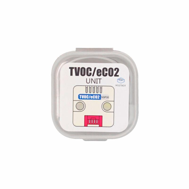 M5Stack TVOC eCO2 Gas Sensor Unit (SGP30) I2C til M5Core Arduino