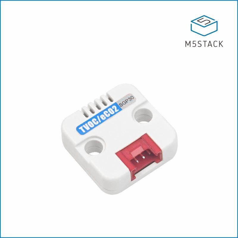 M5Stack TVOC eCO2 Gas Sensor Unit (SGP30) I2C til M5Core Arduino