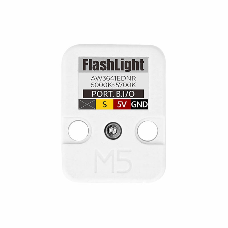 M5Stack Flashlight Unit AW3641 Driver Hvid LED PWM Lysstyrkejustering