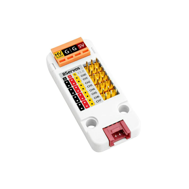 M5Stack Servodriver med 8 kanaler (STM32F030) PWM I2C