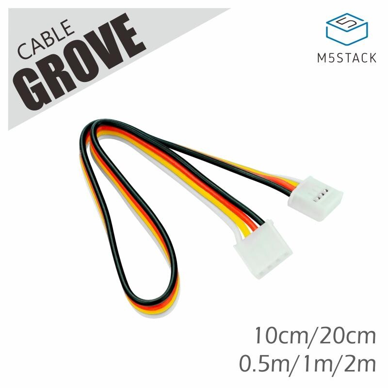 M5Stack Buckled Grove-kabel 50 cm 2 stk til M5Core udvikling